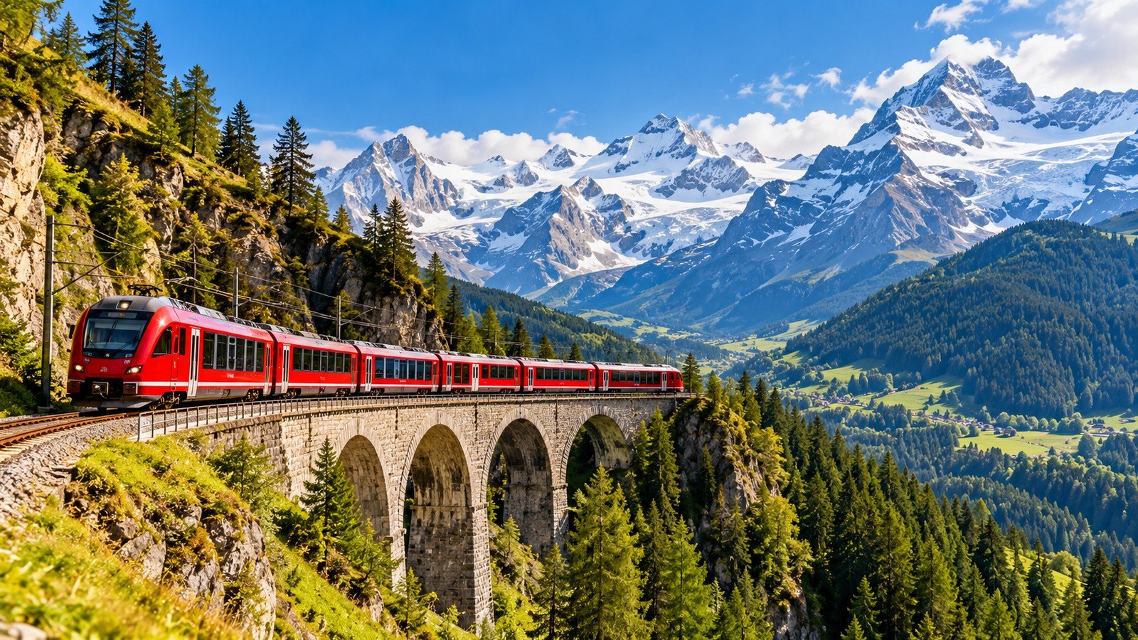 Switzerland & Paris holiday from Kochi
